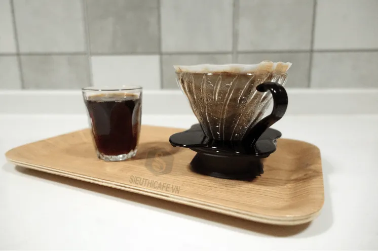 Hario - Phễu lọc cà phê thuỷ tinh (VDGN-01) - Black - Japan-2820