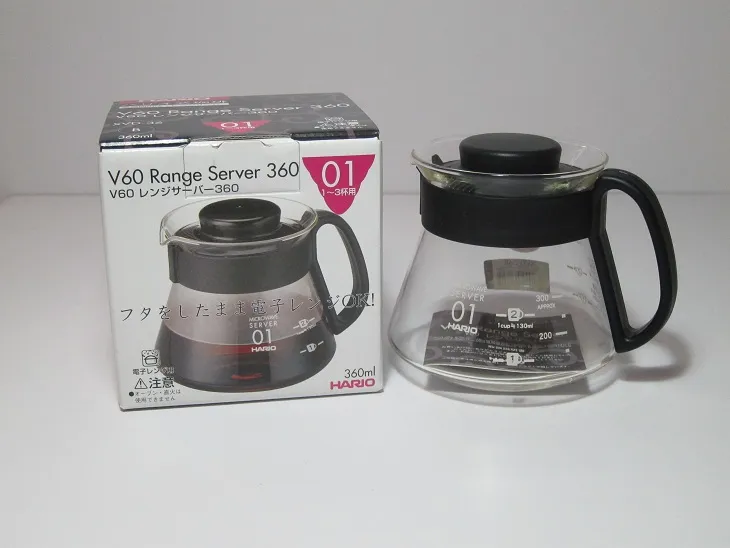 Bình đựng cà phê & trà Hario 360ml (XVD-36T)-1497