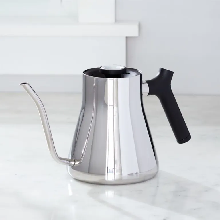 Chấm cà phê Fellow Ấm đun nước Stagg Ấm siêu tốc Polished-1,0 lít