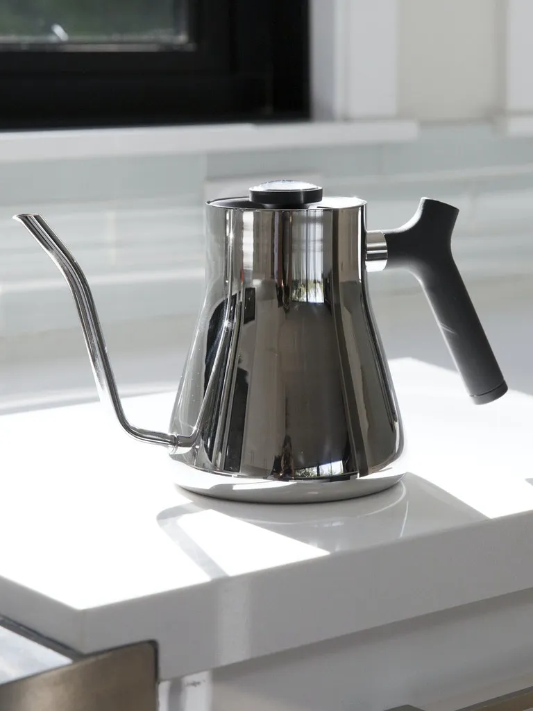 Chấm cà phê Fellow Ấm đun nước Stagg Ấm siêu tốc Polished-1,0 lít