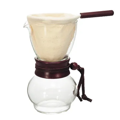 Hario drip pot wood neck olive wood DPW-3-OV( 3-4 cups)sieuthicafe.vn