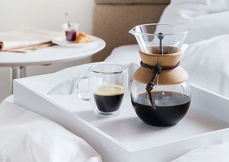 Bình thủy tinh lọc cafe Bodum pour over Coffee maker 500ml