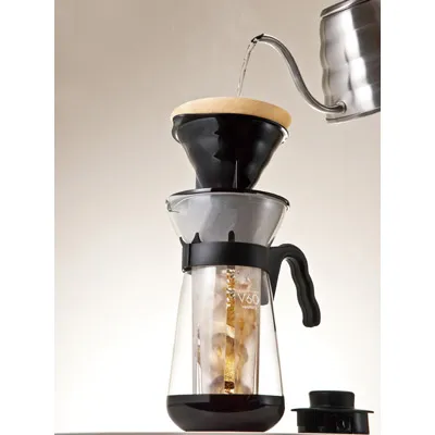 Bình Pha Cà Phê Lạnh Hario V60 VIC-02B-Đen 2-4Cups