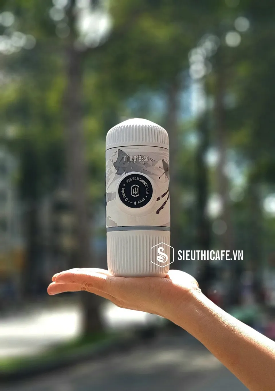 DỤNG CỤ ÉP ESPRESSO BẰNG TAY WACACO NANOPRESSO JOURNEY FOUR SEASONS + TÚI CHỐNG SỐC
