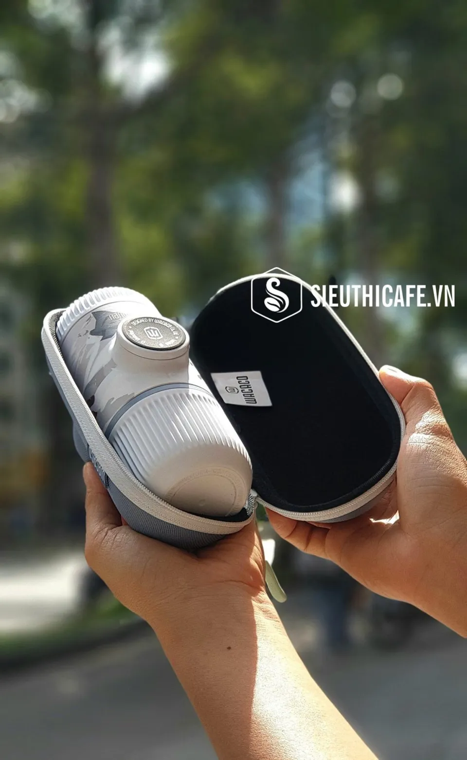 DỤNG CỤ ÉP ESPRESSO BẰNG TAY WACACO NANOPRESSO JOURNEY FOUR SEASONS + TÚI CHỐNG SỐC