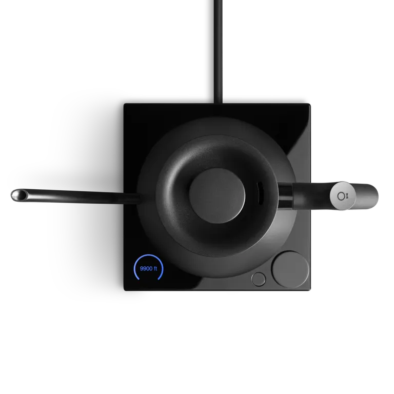 Stagg EKG Pro Studio-Matte Black-Top-Down