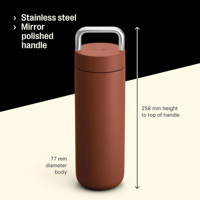 Fellow Carter Carry Tumbler -20 oz591 ml - Sienna