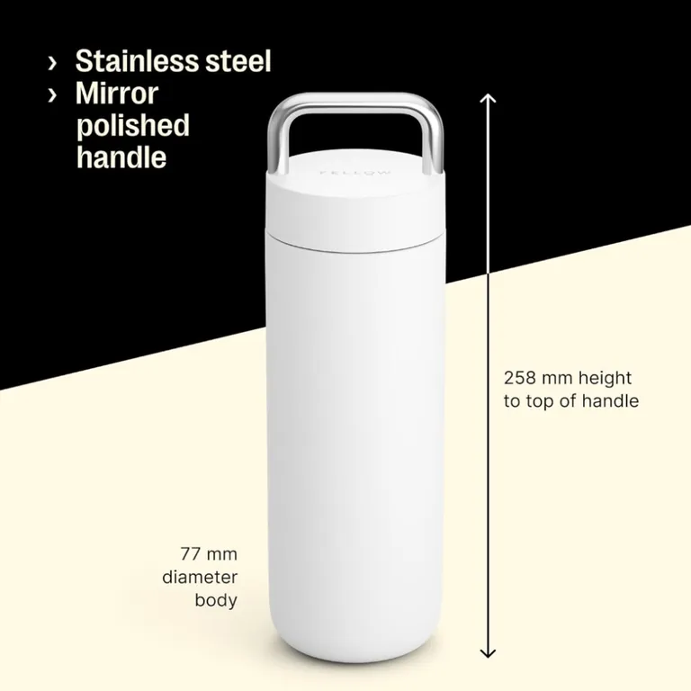 Fellow Carter Carry Tumbler - 20oz White