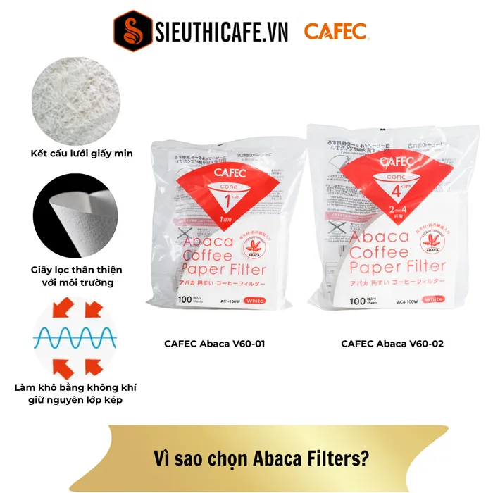 Giấy lọc Cafec Abaca